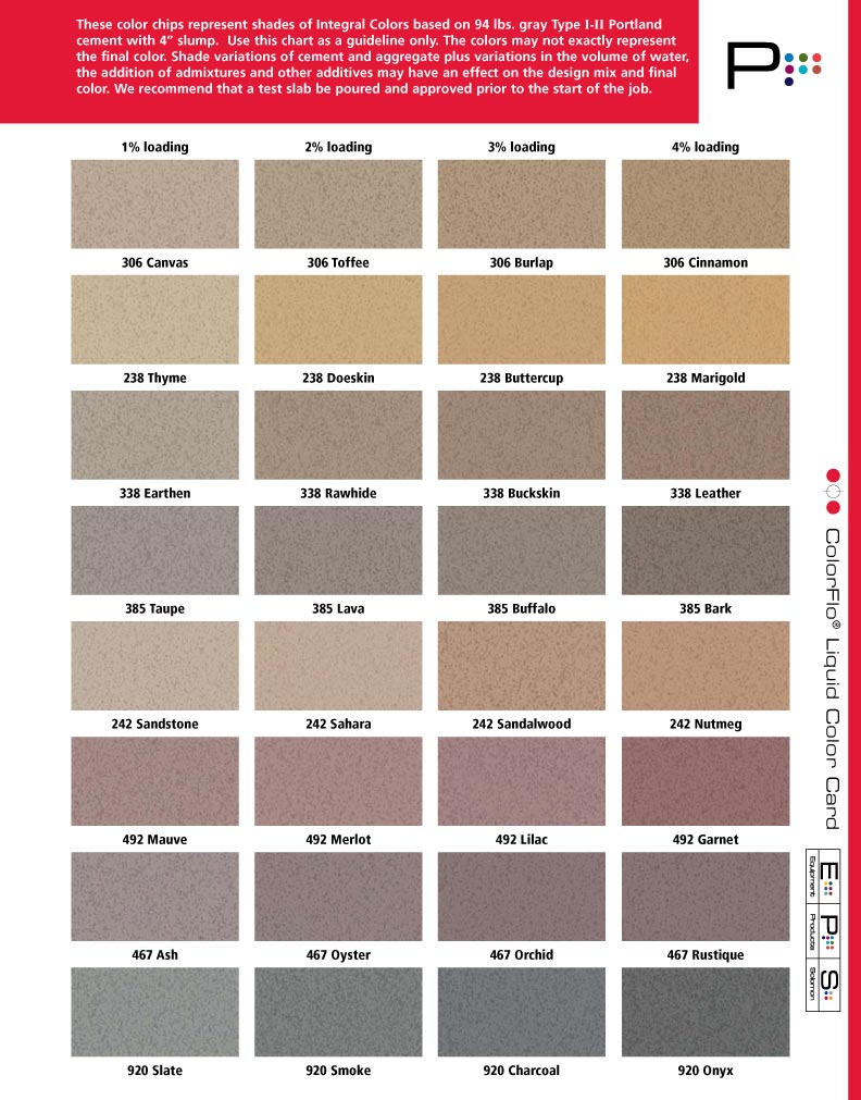 Solomon Concrete Colors